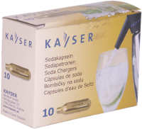pude�ko z nabojami co2, kayser naboje co2, naboje do syfonu, naboje do saturatora, sodakapseln, sodapatronen, soda chargers, capsula de soda, bombicky na sodu, capsules d'eau de seltz, made in czech republic